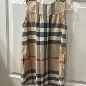Little Girls Burberry Dress EUC